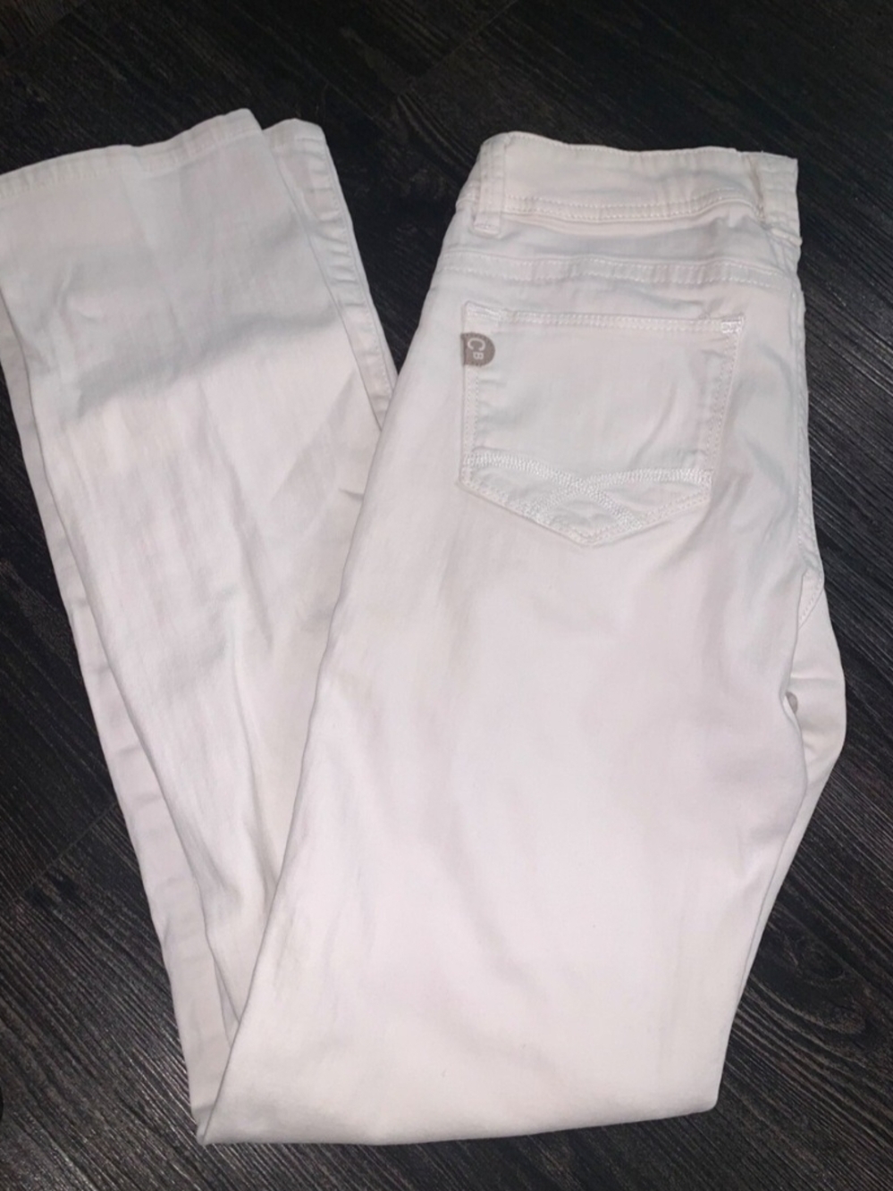 Christopher Blue White Women's Jeans